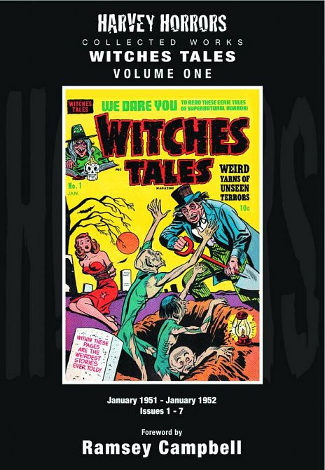 HARVEY HORRORS COLL WORKS WITCHES TALES HC VOL 01