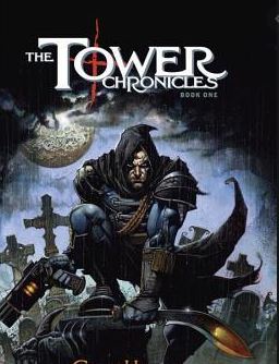 TOWER CHRONICLES BISLEY WAGNER SIGNED ART BOOK PLATE