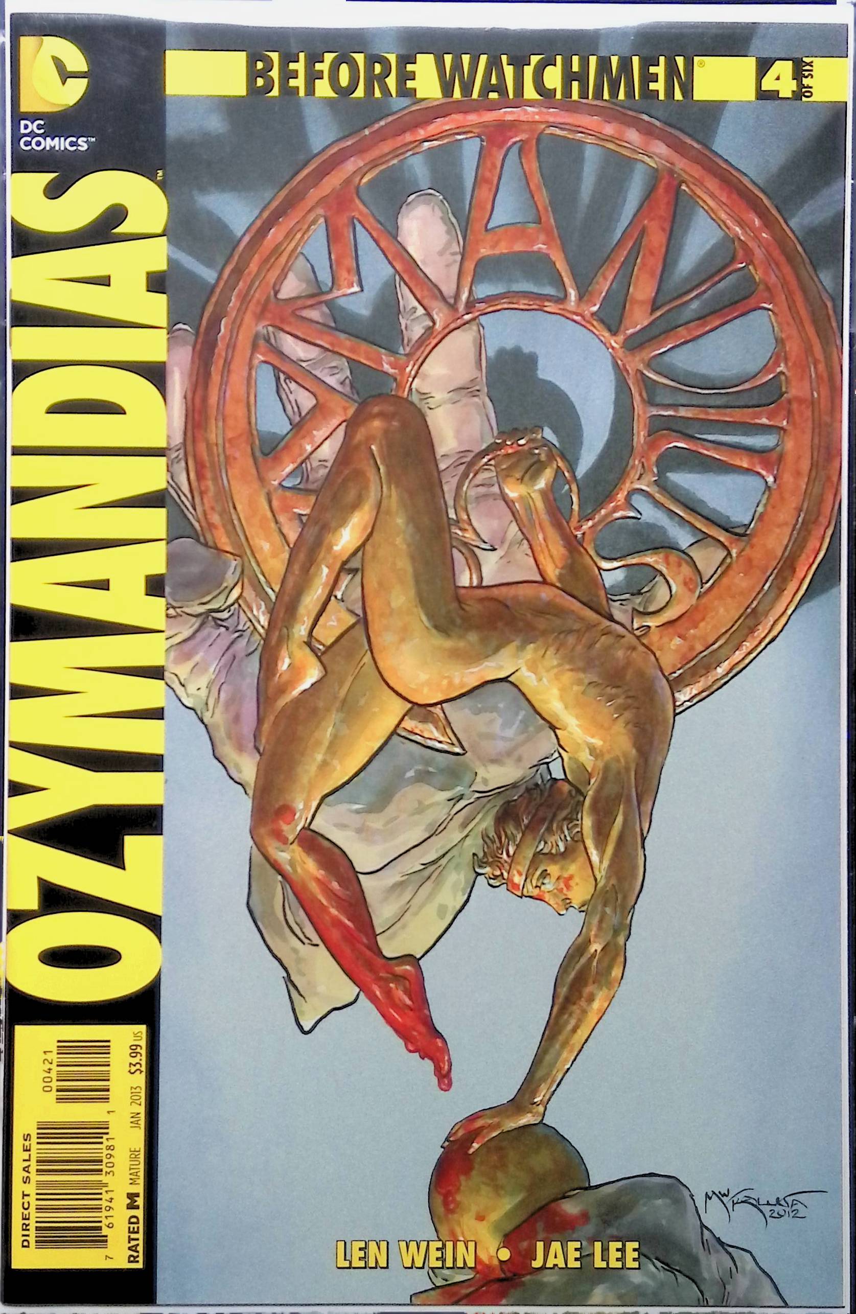 BEFORE WATCHMEN OZYMANDIAS | 1:25 Michael William Kaluta #4