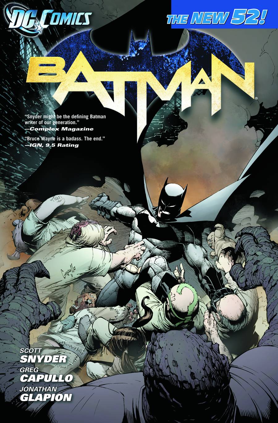 BATMAN TP VOL 01 THE COURT OF OWLS BATMAN TP VOL 01 THE COURT OF OWLS