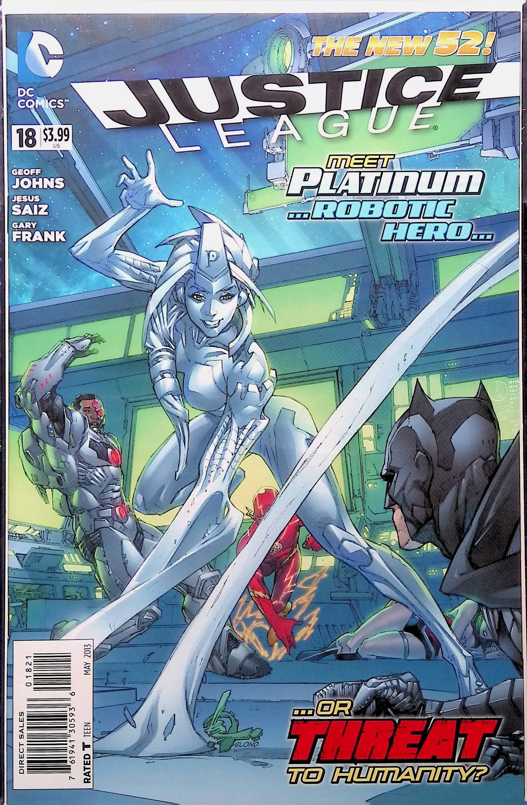 JUSTICE LEAGUE (2011-2016) #18