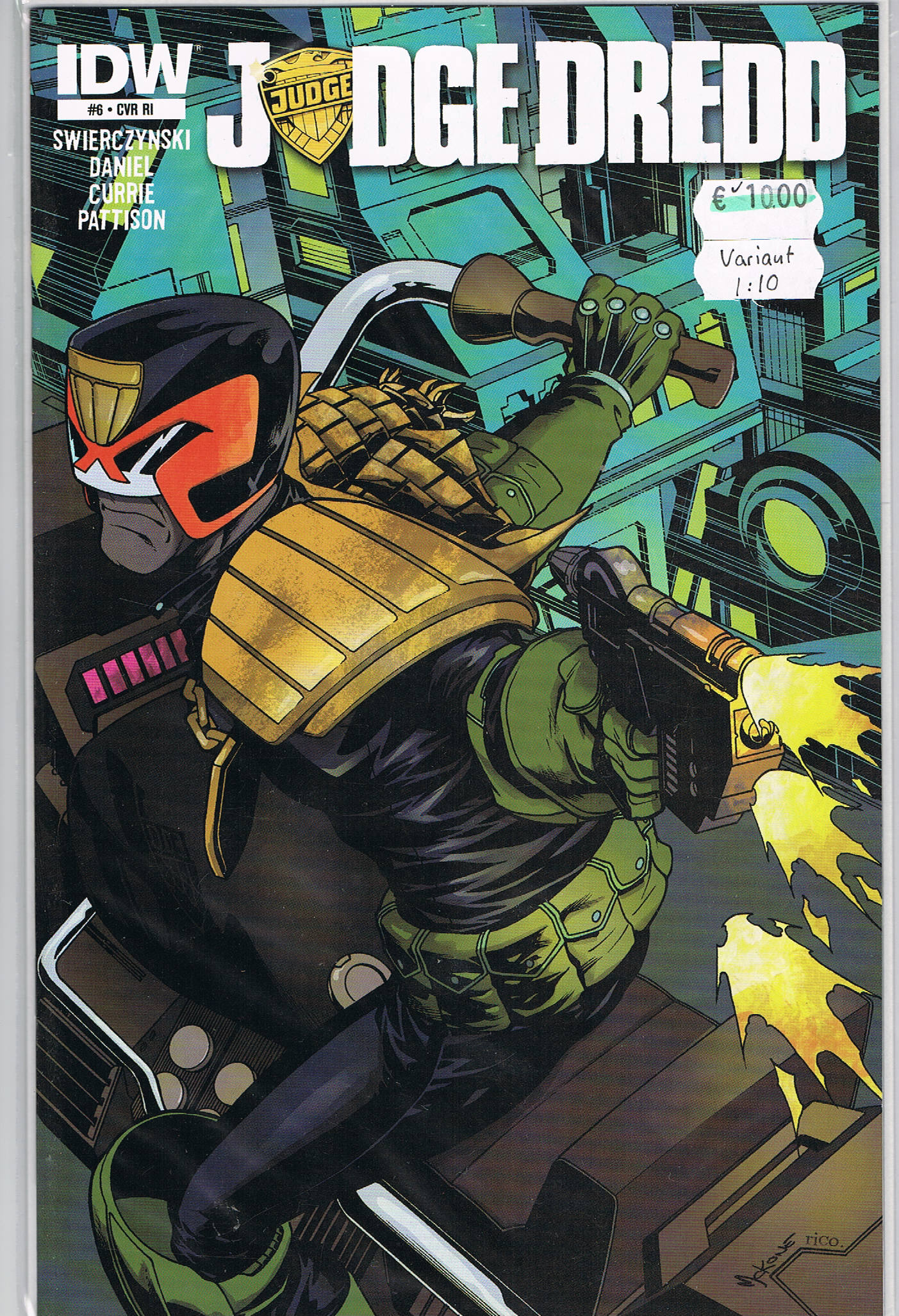 JUDGE DREDD #6 JUDGE DREDD #6