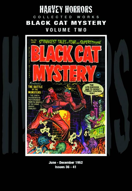 HARVEY HORRORS COLL WORKS BLACK CAT MYSTERY HC VOL 02