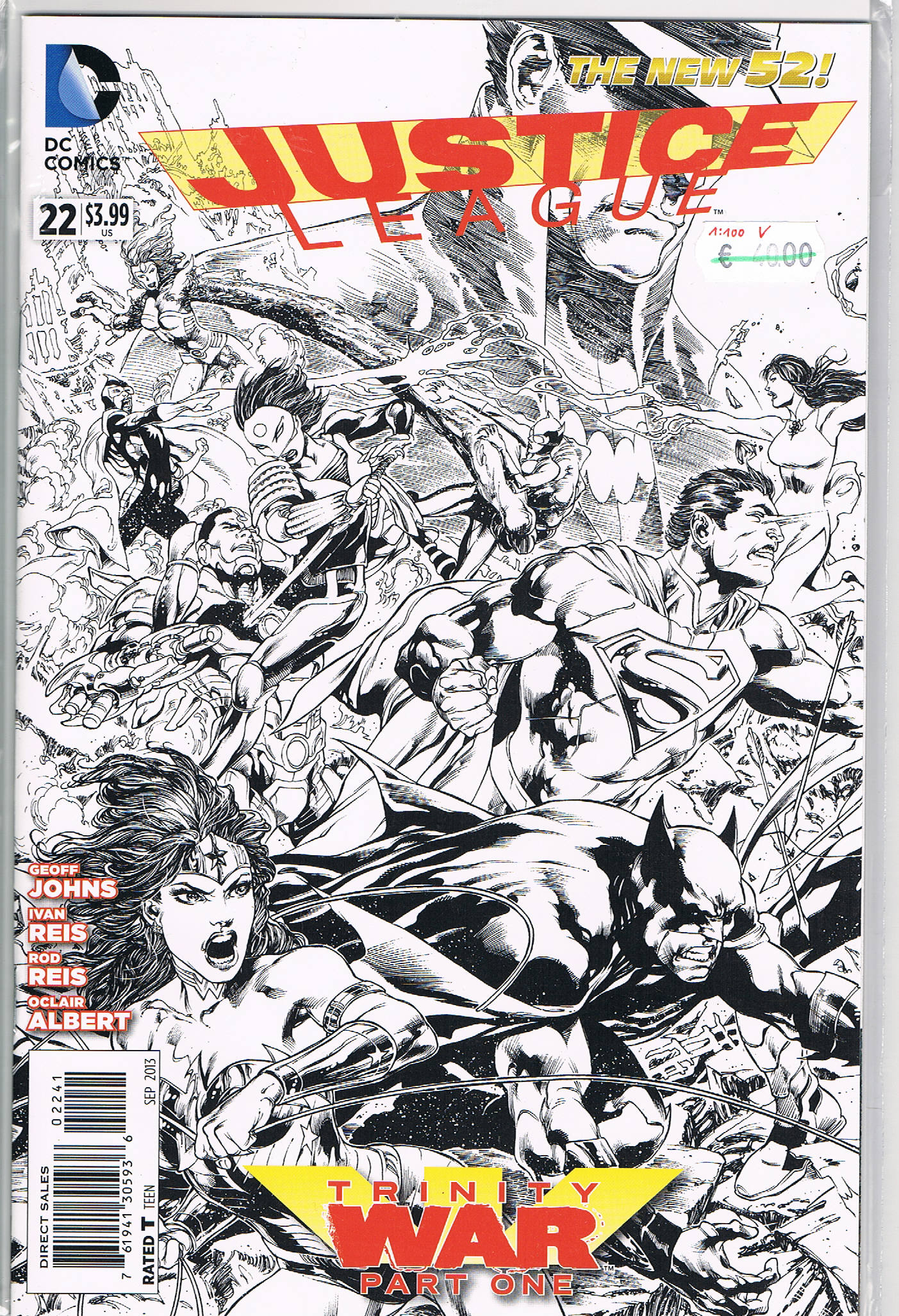 JUSTICE LEAGUE (2011-2016) #22