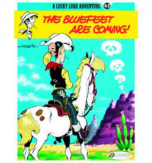 LUCKY LUKE TP VOL 43 BLUEFEET ARE COMING