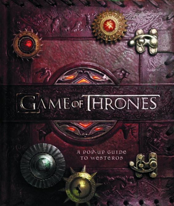 GAME OF THRONES POP UP GUIDE TO WESTEROS HC