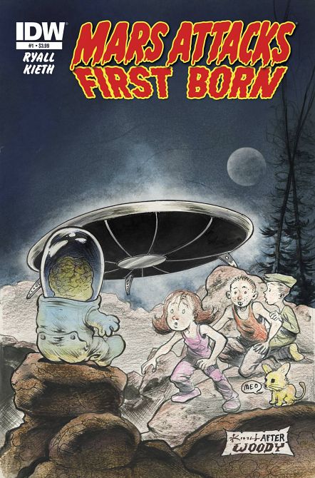 MARS ATTACKS FIRST BORN #1 MARS ATTACKS FIRST BORN #1