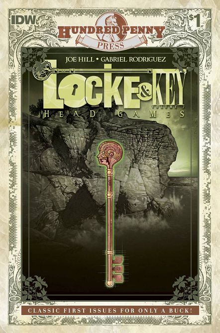 LOCKE & KEY HEAD GAMES 100 PENNY PRESS ED #1