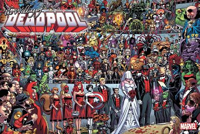 DEADPOOL WEDDING BY KOBLISH POSTER