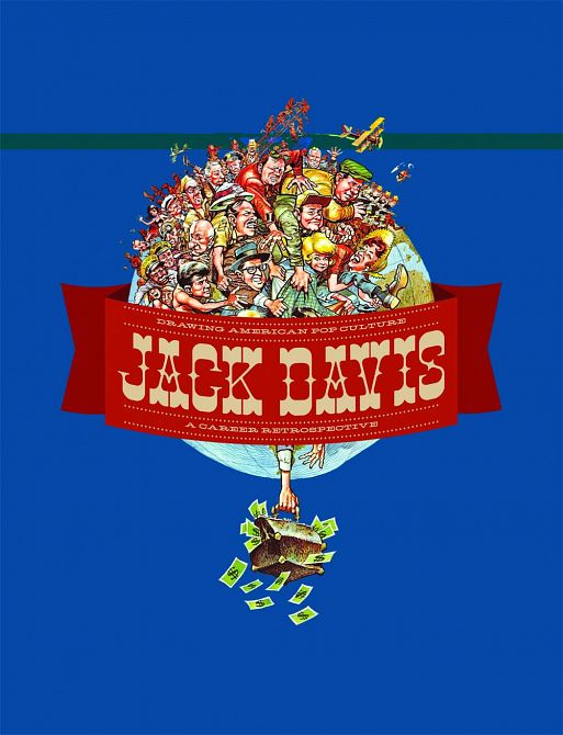 JACK DAVIS DRAWING AMERICAN POP CULTURE HC