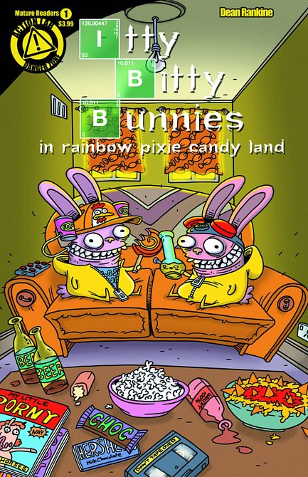 ITTY BITTY BUNNIES RAINBOW PIXIE LAND XMAS #1