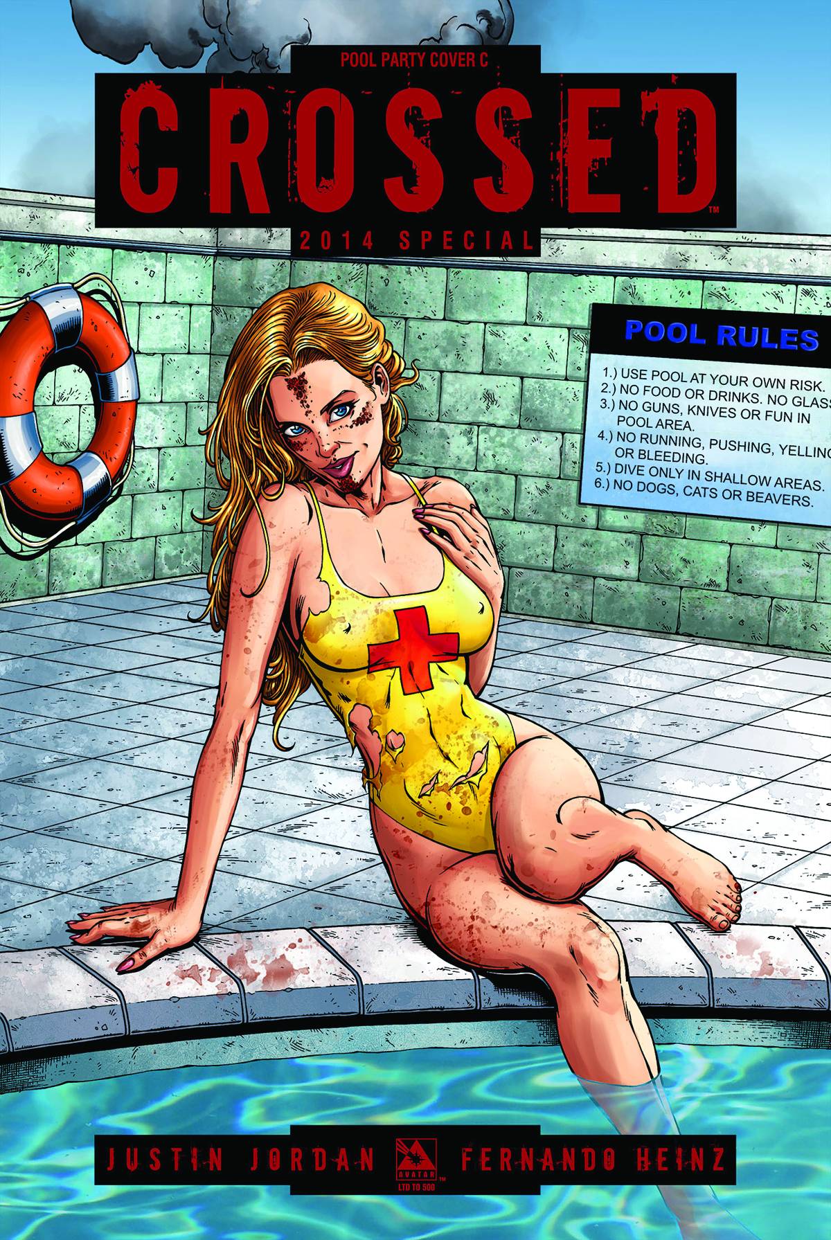 CROSSED SPECIAL 2014 POOL PARTY 4 CVR SET