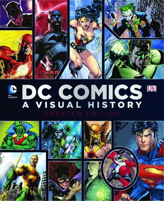 DC COMICS VISUAL HISTORY HC