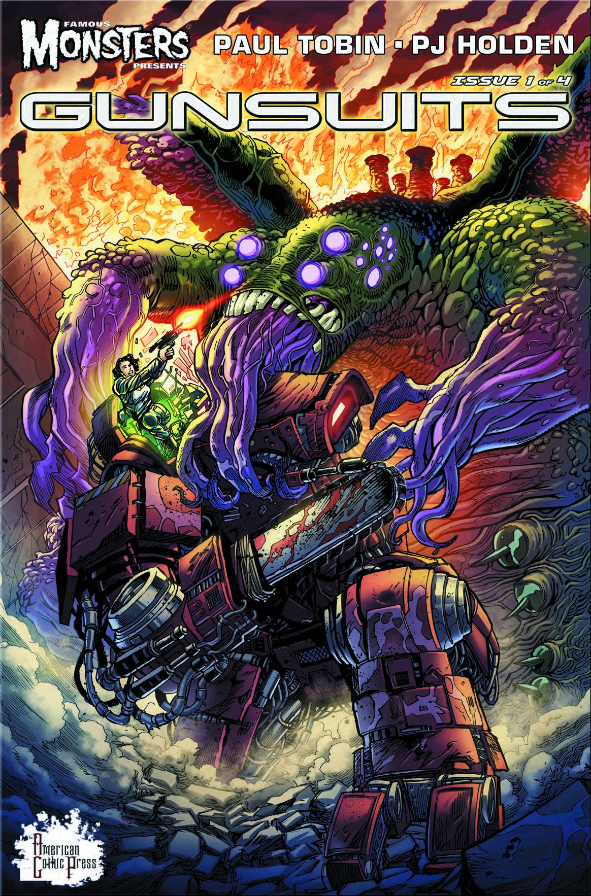 FAMOUS MONSTERS PRESENTS GUNSUITS #1 FAMOUS MONSTERS PRESENTS GUNSUITS #1