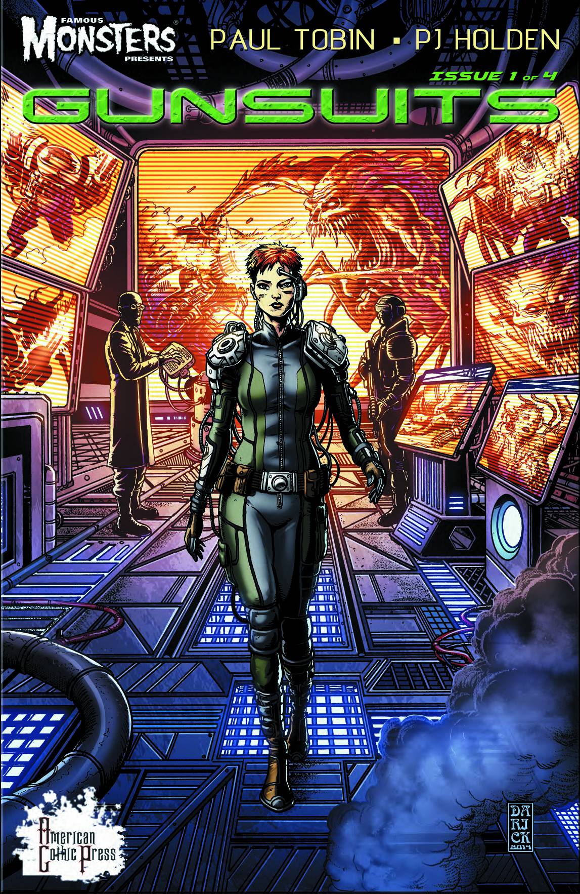 FAMOUS MONSTERS PRESENTS GUNSUITS #1 FAMOUS MONSTERS PRESENTS GUNSUITS #1