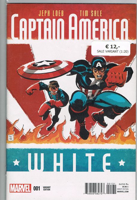 CAPTAIN AMERICA WHITE #1