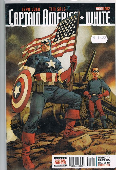 CAPTAIN AMERICA WHITE #2