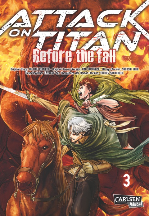 ATTACK ON TITAN - BEFORE THE FALL #03 ATTACK ON TITAN - BEFORE THE FALL #03