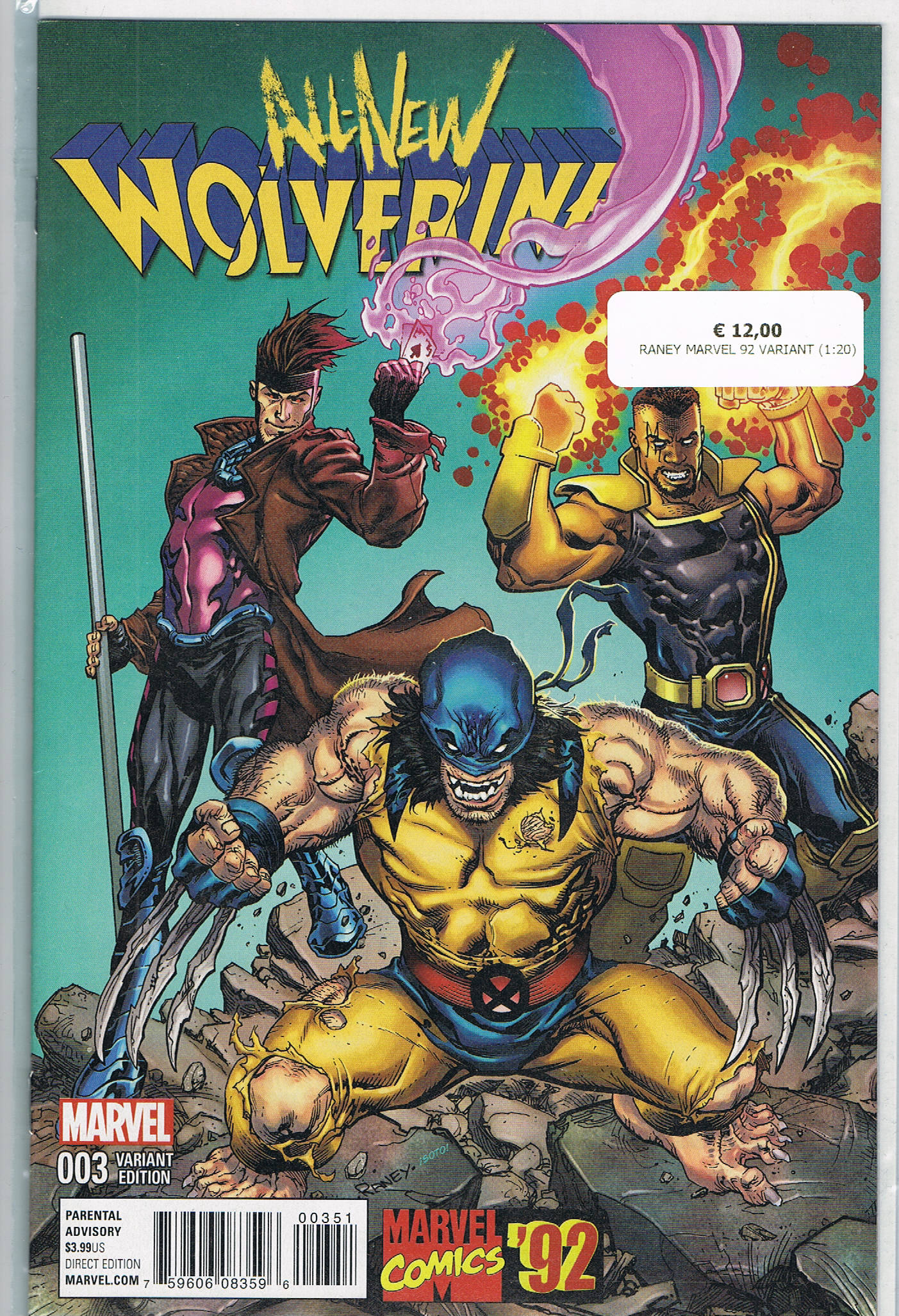 ALL NEW WOLVERINE #3 ALL NEW WOLVERINE #3