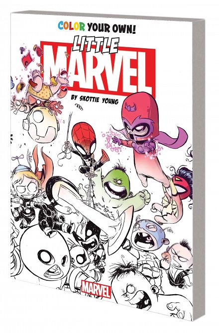COLOR YOUR OWN YOUNG MARVEL BY SKOTTIE YOUNG TP