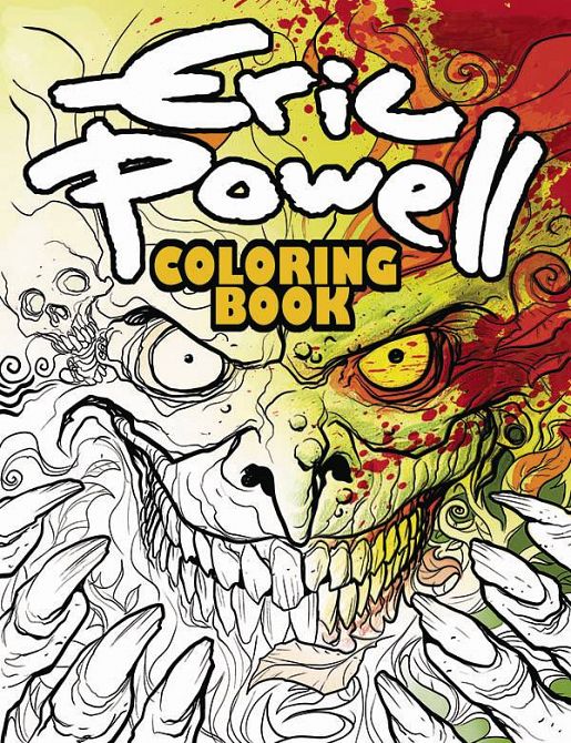 ERIC POWELL COLORING BOOK SC #1