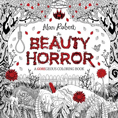 BEAUTY OF HORROR GOREGEOUS COLORING BOOK TP