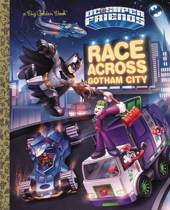 DC SUPER FRIENDS RACE ACROSS GOTHAM CITY HC