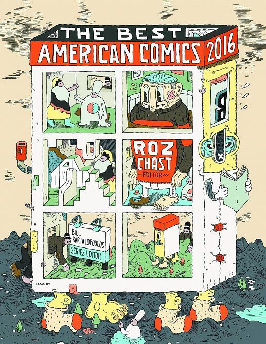 BEST AMERICAN COMICS HC 2016