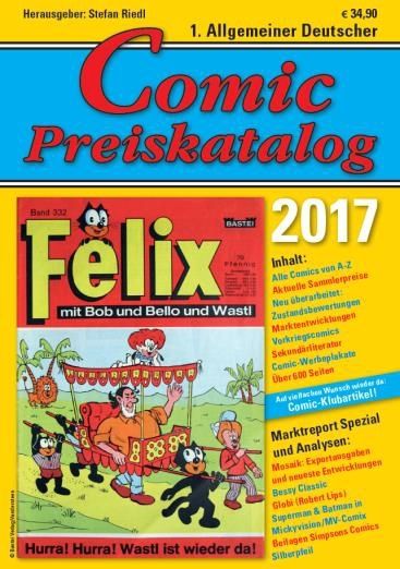 COMIC PREISKATALOG 2017 (SOFTCOVER)