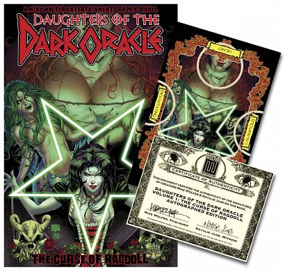 DAUGHTERS OF THE DARK ORACLE TP VOL 01 SIGNED ED
