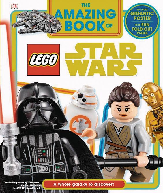 AMAZING BOOK OF LEGO STAR WARS HC