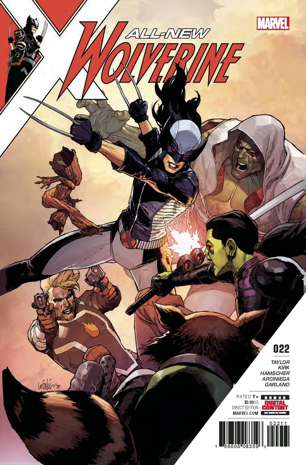 ALL NEW WOLVERINE #22 ALL NEW WOLVERINE #22