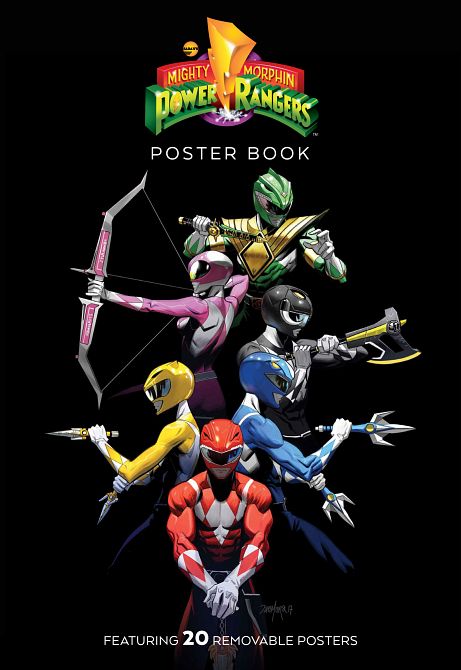 MIGHTY MORPHIN POWER RANGERS POSTER BOOK SC