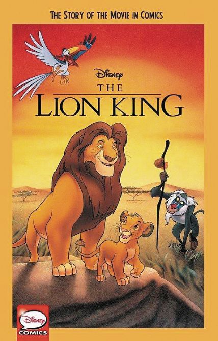 DISNEY LION KING STORY OF MOVIE IN COMICS YA GN