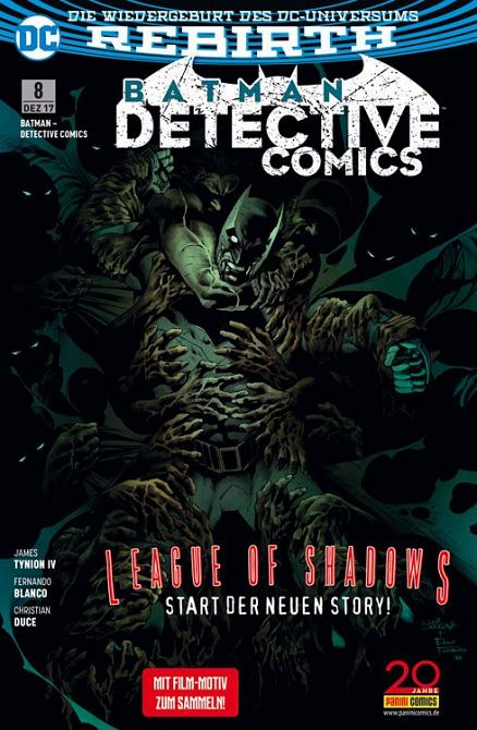 BATMAN - DETECTIVE COMICS (REBIRTH) #08