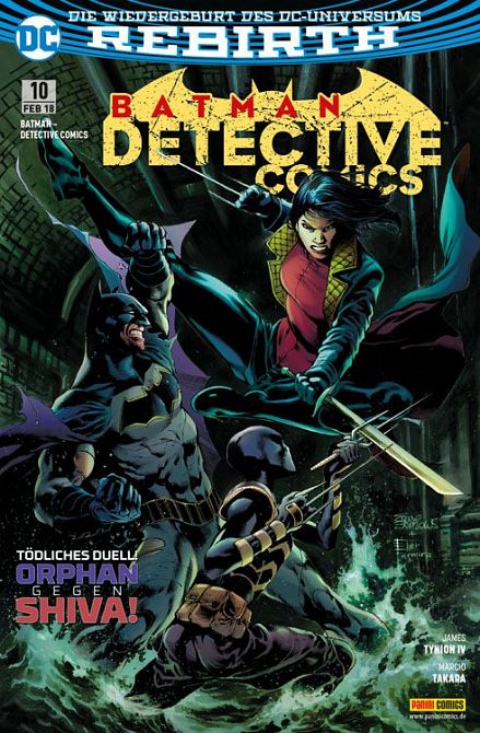 BATMAN - DETECTIVE COMICS (REBIRTH) #10