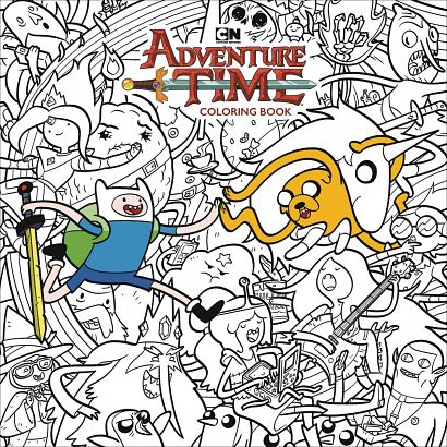 ADVENTURE TIME ADULT COLORING BOOK TP