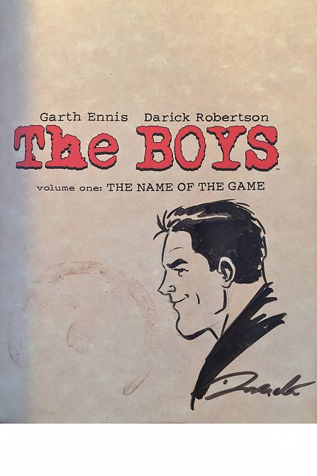 BOYS TP VOL 01 NAME OF THE GAME ROBERTSON REMARKED ED