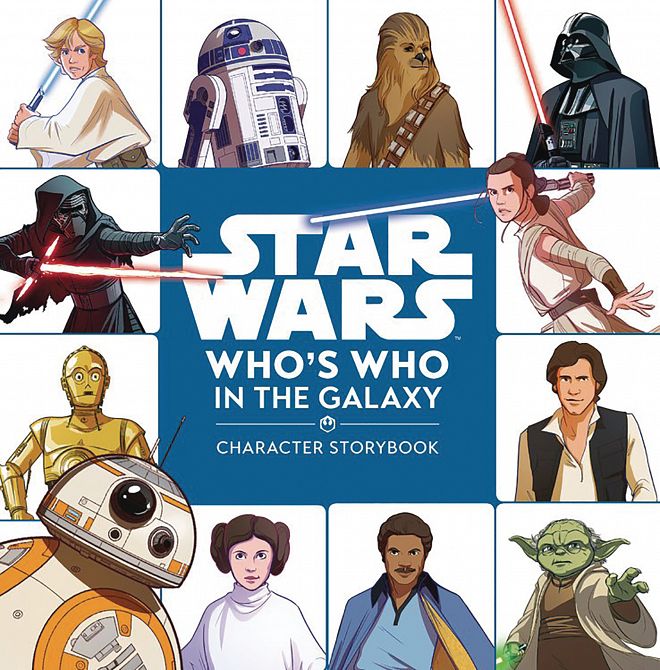 STAR WARS WHOS WHO CHARACTER STORYBOOK HC