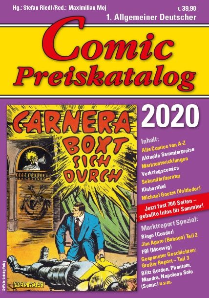 COMIC PREISKATALOG 2020 (HARDCOVER)