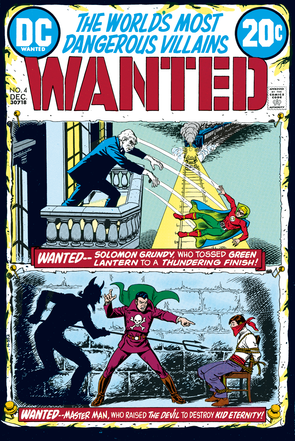 DCS WANTED WORLDS MOST DANGEROUS SUPERVILLAINS HC