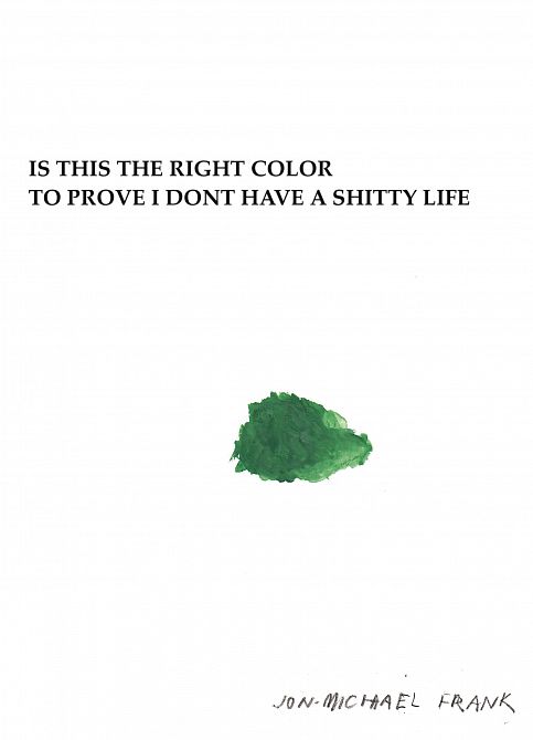 IS THIS RIGHT COLOR TO PROVE DONT HAVE SHITTY LIFE GN