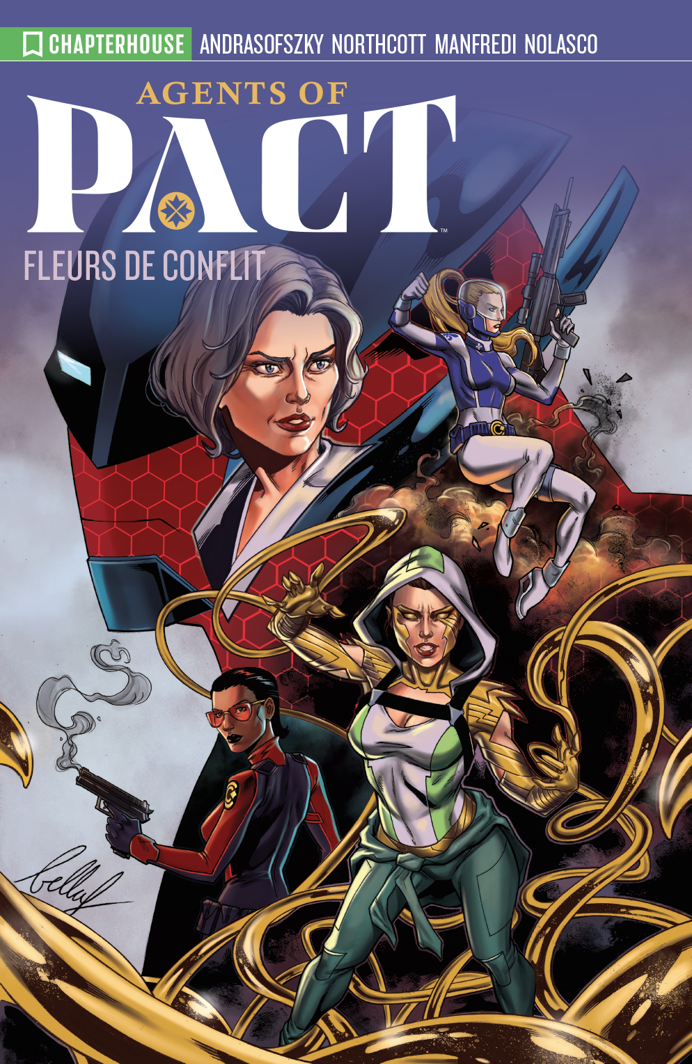 AGENTS OF PACT TP VOL 01 FLEURS DE CONFLIT AGENTS OF PACT TP VOL 01 FLEURS DE CONFLIT