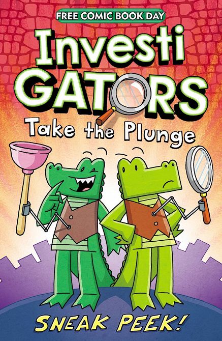 FCBD 2020 INVESTIGATORS TAKE THE PLUNGE SNEAK PEEK FCBD 2020 INVESTIGATORS TAKE THE PLUNGE SNEAK PEEK