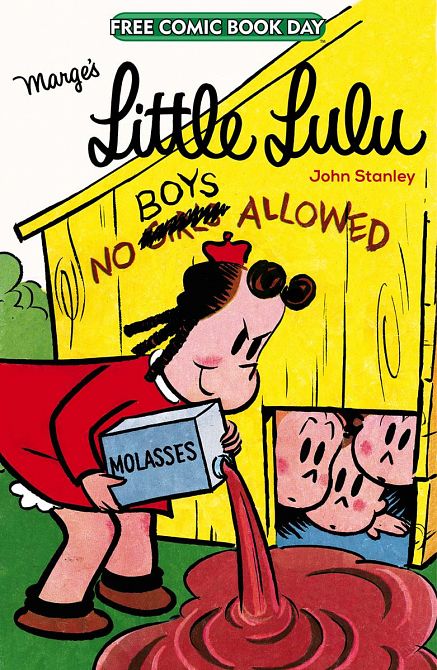 FCBD 2020 LITTLE LULU NO BOYS ALLOWED FCBD 2020 LITTLE LULU NO BOYS ALLOWED