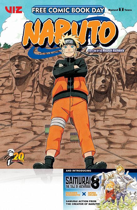 FCBD 2020 NARUTO SAMURAI 8 VIZ MANGA FCBD 2020 NARUTO SAMURAI 8 VIZ MANGA