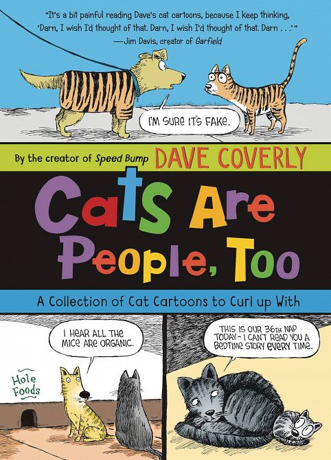CATS ARE PEOPLE TOO COLL CAT CARTOONS SC