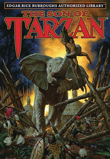 ERB AUTHORIZED LIBRARY TARZAN HC VOL 04 SON OF TARZAN