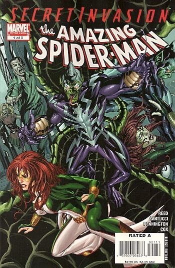 SECRET INVASION AMAZING SPIDER-MAN (2008)