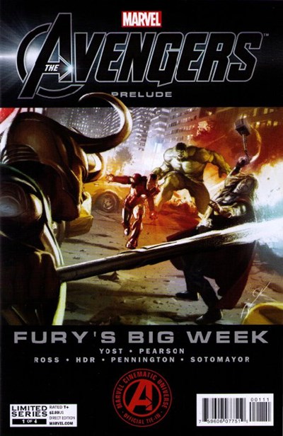 MARVELS AVENGERS PRELUDE FURYS BIG WEEK (2012) MARVELS AVENGERS PRELUDE FURYS BIG WEEK (2012)